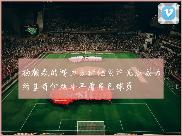 杨瀚森的潜力分析他或许无法成为约基奇但绝非平庸角色球员